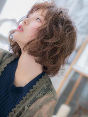 媚びない女子の無造作感ミディアム