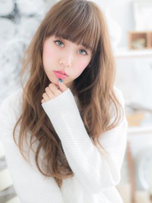 ルーズ感ある…ラフウェーブロング