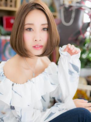 都会派レディのハンサムボブ