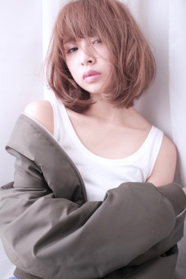 [HAIRDERA'S]マーメイドアッシュxカジュアルxボブ