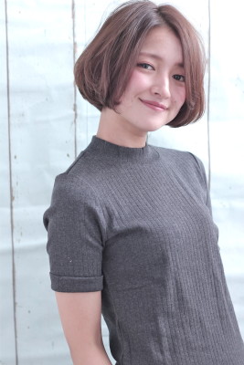 オシャレなやわらかボブ×ワンカール オシャレなやわらかボブ×ワンカールのイメージ画像