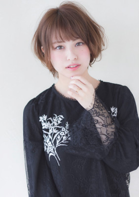 【担当　添田】抜け感ひし形ショート