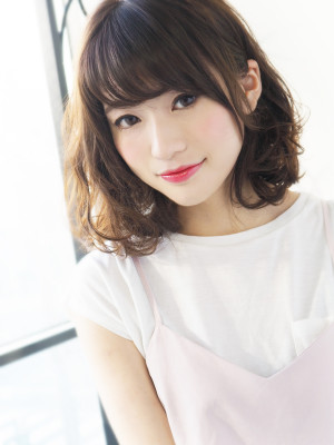 【ヘアジュレドゥ 福田】 大人ナチュラルかわいいロブミディ☆ 【ヘアジュレドゥ 福田】 大人ナチュラルかわいいロブミディ☆