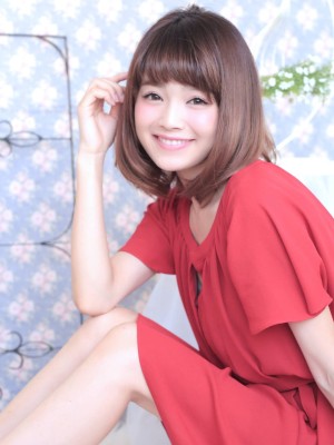 極潤！ また愛されうるツヤボブ
