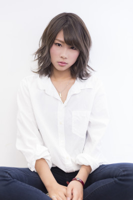 アッシュハイライト大人ミディ