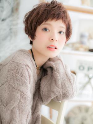 カジュアルモードなベリーショート