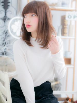 触れたくなるような ウルツヤストレート