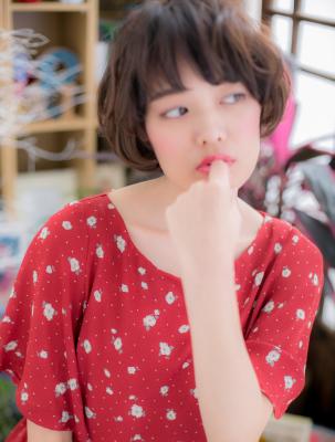レトロカジュアルガール