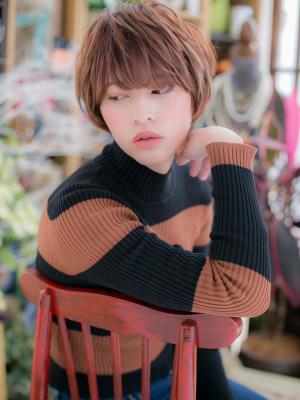 スポンテニアス★アシンメトリーショート