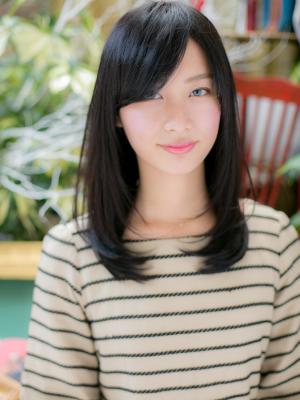大人可愛い♪ナチュラルストレート