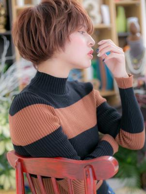 スポンテニアス★アシンメトリーショート