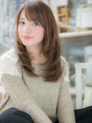大人sweetな自然体セミディ