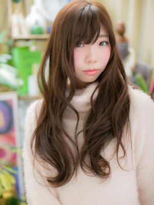 クリアベージュ☆ゆるふわロング