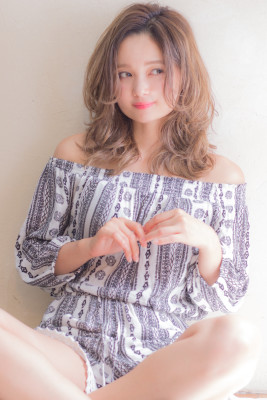 美シルエットエアリーパーマレイヤー　AKI-170