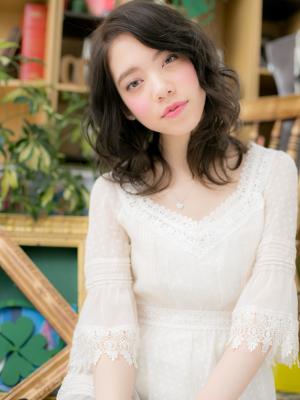 エアリーカールでアンニュイムード