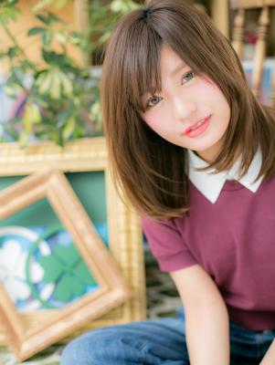 しっとりまとまる☆フェミニンストレート