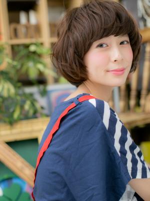 ガーリー気分の♪ふんわりボブ