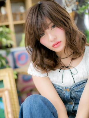 抜け感やわらかウェーブ