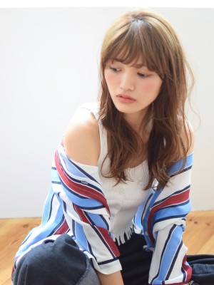 ラフウェーブロング