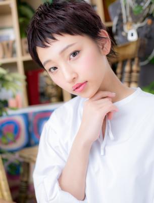 オシャレ感あるボーイッシュショート