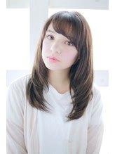 内巻きナチュラルストレート