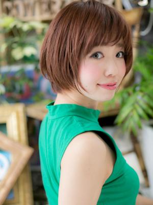 大人ガーリーショート