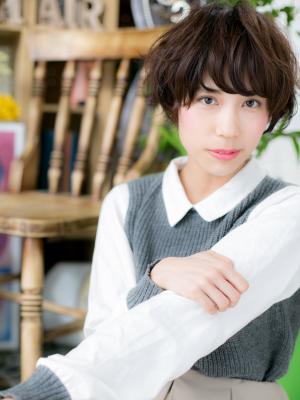 ラブカジュアル★フェミニンショート