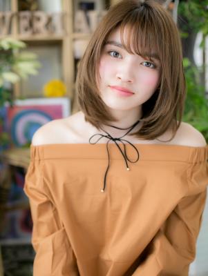 ツヤ感きらり☆レイヤーストレート