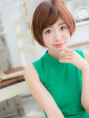 大人ガーリーショート