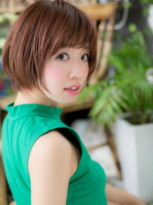 大人ガーリーショート