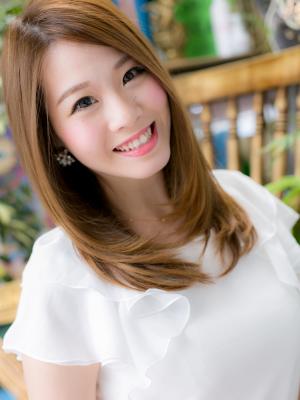 ナチュラルストレートスタイル