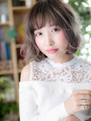 カラーで攻める！大人スパイシーボブ