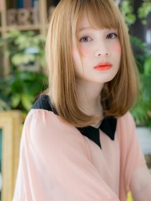 ハイトーンのドーリーストレート