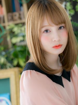 ハイトーンのドーリーストレート