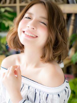 抜け感カワイイ☆リラクシーボブ