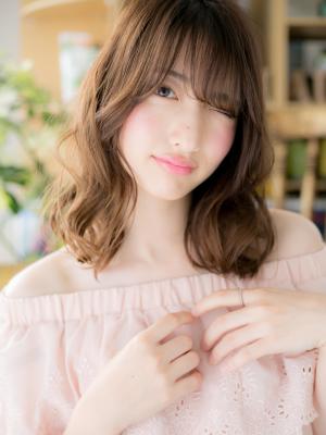 ナチュラル・色っぽ・セミディ