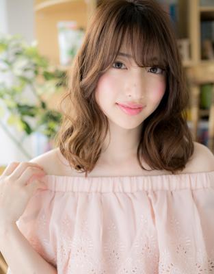 ナチュラル・色っぽ・セミディ