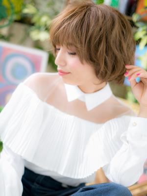 小悪魔風★大人ボブ