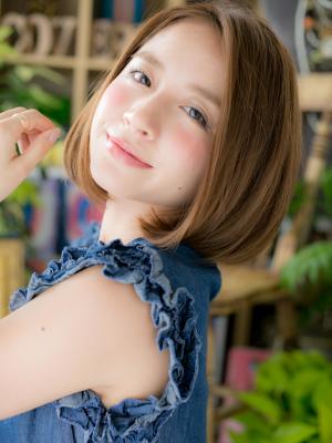 ストレートボブのハンサムレディ ストレートボブのハンサムレディのイメージ画像