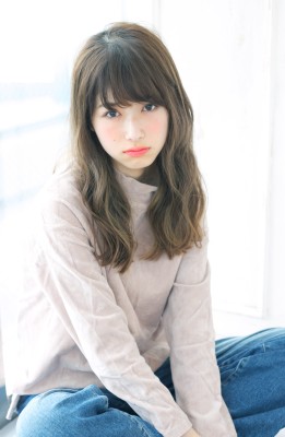 大人可愛いカジュアルフェミニンウェーブ【N-635】