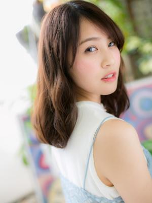 ほつれウェーブ♪大人かわいい揺れフェミニン