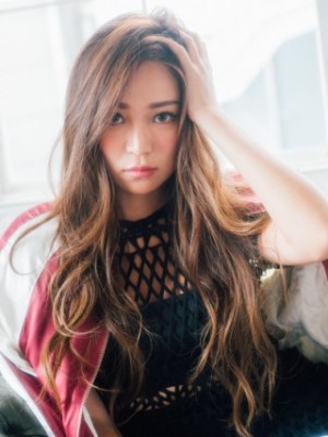 ドライ×くせ毛風ロング