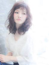 小顔オン眉ミディアム