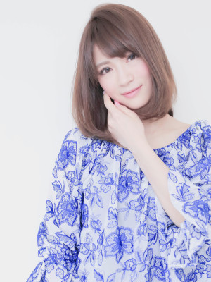 大人潤いボブ