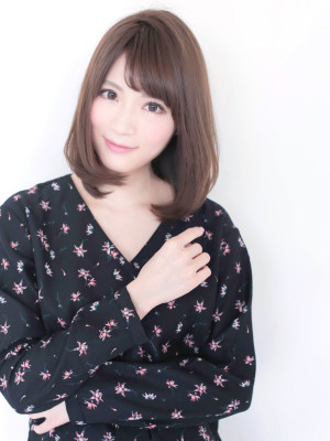 大人綺麗柔らかボブ