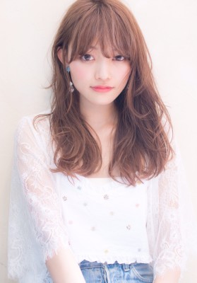 イメチェン 小顔 ゆるふわ デジタルパーマ