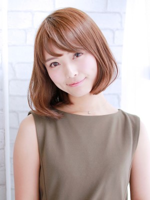 ナチュラルボブスタイル