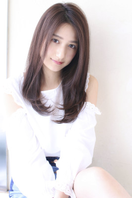 内巻き大人のツヤ髪セミロング 【y－２２３】