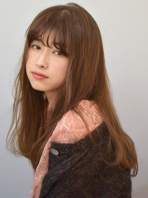 小顔ゆるナチュストレート