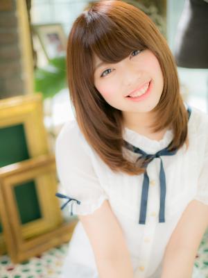 ガーリーストレート